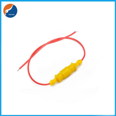 Em-linha de nylon impermeável Moistureproof suporte do tubo de vidro de 6x30 6.3x32 3AG AGC do fusível para a lâmpada de rua