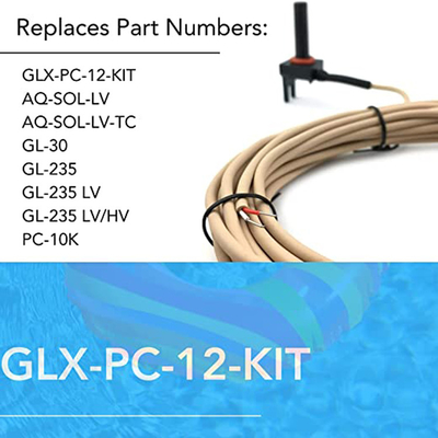 Ar da água do termistor do sensor de temperatura da associação de GLX-PC-12-KIT solar com 15 pés de cabo
