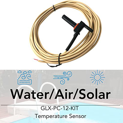 Ar da água do termistor do sensor de temperatura da associação de GLX-PC-12-KIT solar com 15 pés de cabo