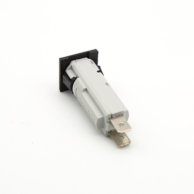 Mini interruptor térmico reiniciável sobrecarga elétrica Snap-In empurrar para reiniciar