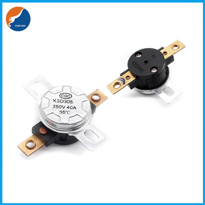 interruptor bimetálico fenólico do termostato do caso 300MΩ do protetor térmico da sobrecarga 40A