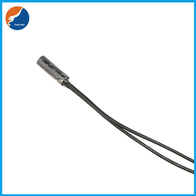 ABS plástico do fio liso do PVC do à prova de água que abriga o sensor de temperatura impermeável do termistor de NTC